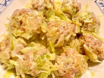 【ミツカン公式】皮の代わりにキャベツで包んだ「しゅうまい」を作ってみたら…キャベツが消えた