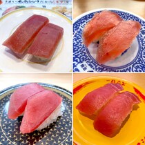 【圧勝】4大回転寿司ガチ食べ比べ「まぐろ」編！ スシロー・はま寿司・くら寿司・かっぱ寿司で1番ウマいネタを探す：第1回