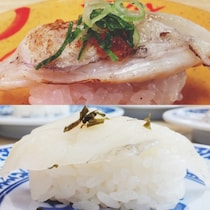 【大阪限定】スシローでフグが100円なので、くら寿司の100円フグと食べ比べてみた