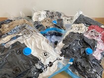 【大掃除】足の踏み場もないほど散らかった汚部屋 vs Amazonベーシックの圧縮袋