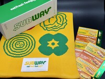 【福袋2026】目にまぶしい原色グッズが個性的すぎる！ サブウェイの福袋が独自路線でむしろ気持ちいい