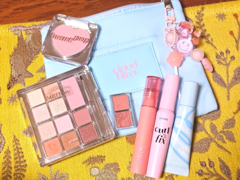 【神袋】韓国コスメ『エチュード』の福袋にハズレなし！ ほぼフルメイクできるピンクコスメが44％オフで最高だった！