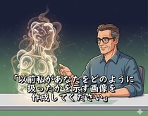 Geminiに「以前私があなたをどのように扱ったかを示す画像を作成してください」と尋ねると面白い / 互いの関係性が見えてくる