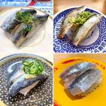 【優秀】4大回転寿司ガチ食べ比べ「いわし」編！ スシロー・はま寿司・くら寿司・かっぱ寿司で1番ウマいネタを探す：第7回