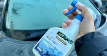 【フロントガラス凍結対策】カインズの「ウインドガラスの解氷トリガー（398円）」がガチで有能 / 解氷と同時に撥水コーティング！