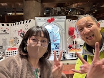 日本一のスイーツビュッフェにアラフィフのおっさんを連れて行ったら → なぜか「寿司が食いたい」と言われた