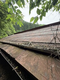 雨漏り修理をしようと「瓦屋のせがれ」が屋根に登ろうとした結果…【100万円の古民家63】