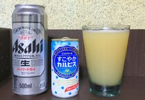 【公式レシピ】ビールに「カルピス」を入れると美味しいらしいのでやってみた結果 → 苦みが消えてまろやかになったでござる