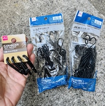 100円の自転車ネットがすぐビロビロになる問題、100円で解決。カラビナで劇的に使いやすくなる【100均検証】