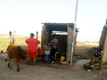 【ポテト通信】けっこう珍しい「薪ストーブコンロ」でポテトを作っている専門店があったので食べてみた結果 / カンバ通信：第250回