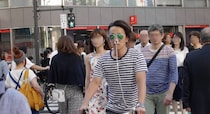 【自転車イヤホン】「ダメ」「片耳ならOK」とか色々情報があるけど『鼻イヤホンはどうなのか？』交番で聞いてみた