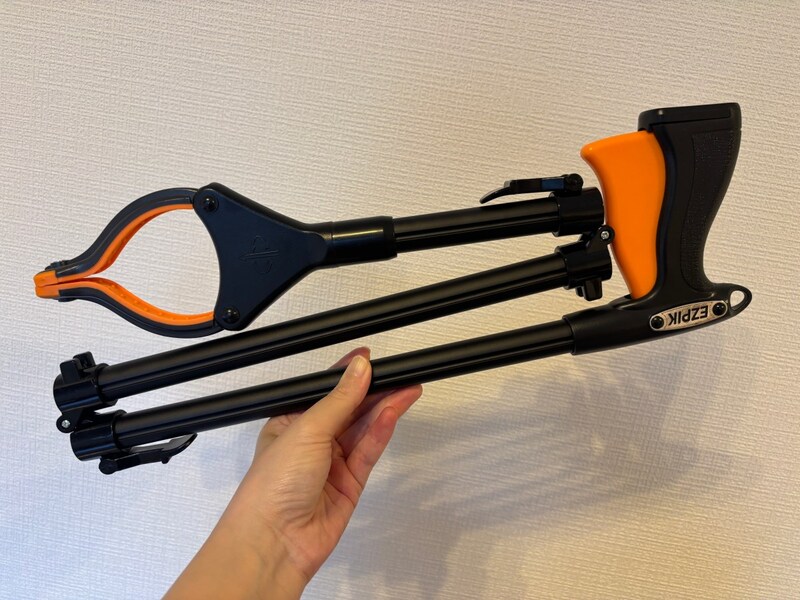 【本音レビュー】妊娠後期、お腹が大きくて物が拾えないので「マジックハンド」を使ってみた / Amazonベストセラーの実力やいかに