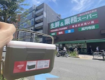 気温35度の中、クーラーボックスで冷凍食品を運んでみた結果 / Amazonベストセラー1位の実力は