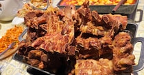 【食べ放題1280円】ガチ中華『四季香』上野店のランチビュッフェに感じる大陸の風 / 骨付き肉や麻婆豆腐などの9種バイキング