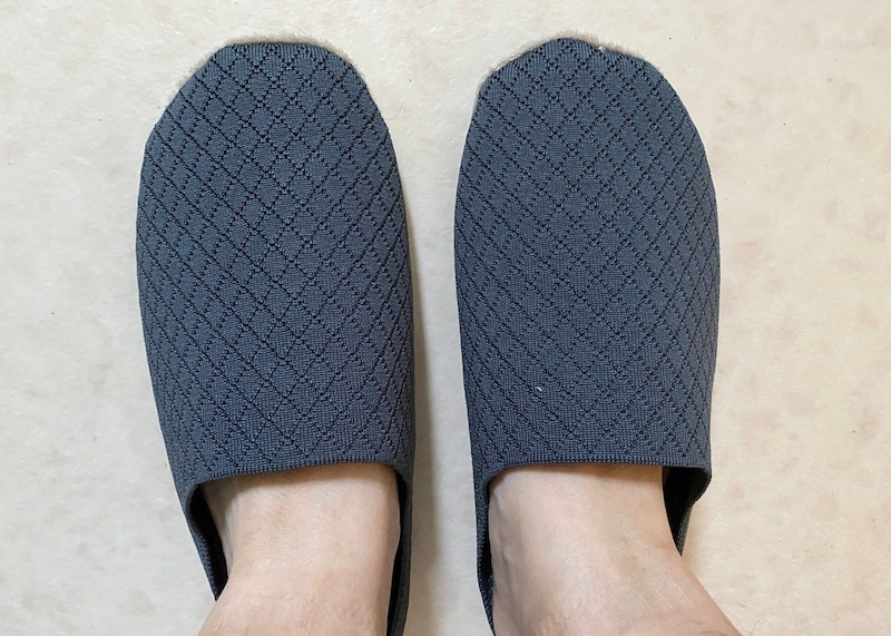 天才が作ったのかと思った…カインズの「履いて歩くだけでお掃除できるスリッパ」を2週間履いてみたら思ったより普通だった
