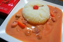 ピンク色の「さくらんぼカレー」を食べてみた！ レトルトとは思えないウマさで山形県民に嫉妬確実!!