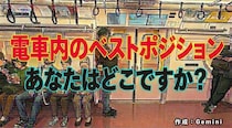 【視覚障害者の日常】電車内のベストポジションを確保するまでに起こること