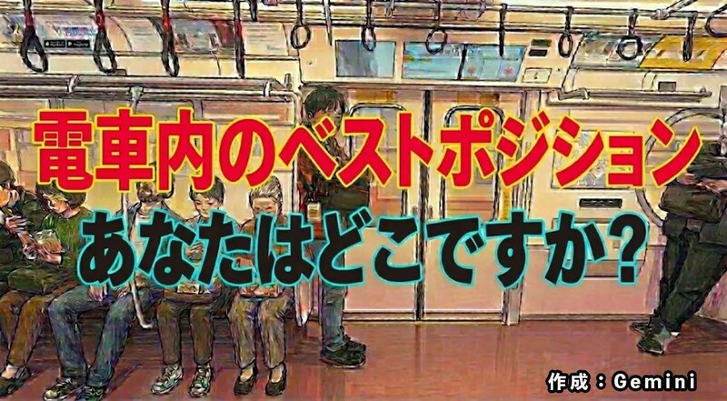 【視覚障害者の日常】電車内のベストポジションを確保するまでに起こること