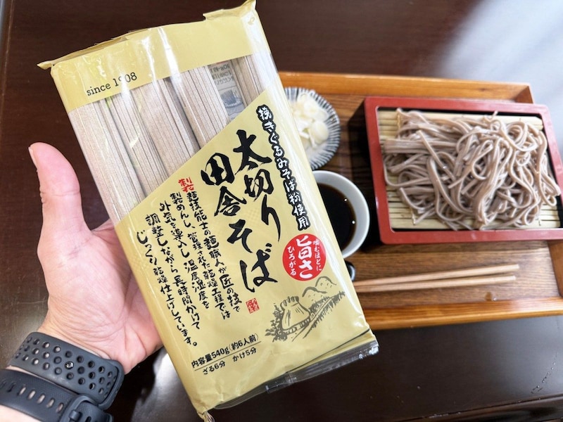 それは完全に “逆詐欺” だった【家そば放浪記】第296束：読者様から送られてきた、岐阜県発祥「バロー」で買った髙尾製粉製麺『太切り田舎そば』416円（1人前70円）