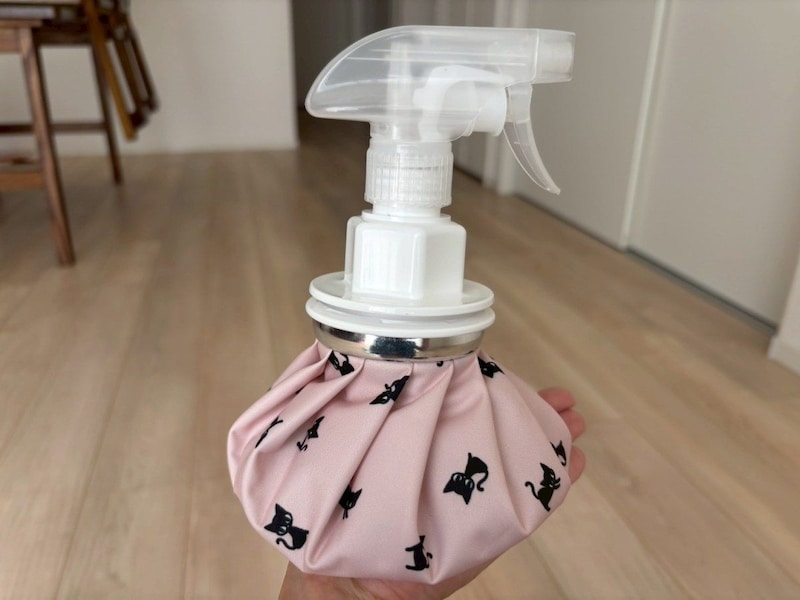 しまむらで売ってた429円の「ミスト噴射付き氷のう」を検証！ 1つで3役こなすも猛暑ではボトルタイプに軍配