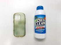 黄ばんだスマホケースを『オキシ漬け』したらこうなった / TPU素材の変色は復活するのか？