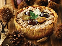 ひとり占めしちゃいたいっ!! あの人気店から「渋皮栗」と「モンブラン」が絶妙にコラボする季節限定チーズタルトが発売されるよ～！