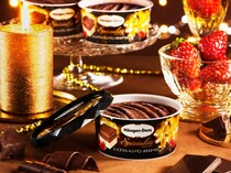 着想から発売まで4年…ハーゲンダッツの新作は「ショコラシャンパンストロベリー」♪ シャンパーニュとチョコとストロベリーの濃厚な逸品だよ