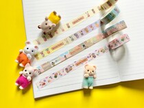 シルバニアファミリーとファミマでお買い物しよ♪ 第2弾はかわいすぎるマスキングテープがもらえちゃうよ♡