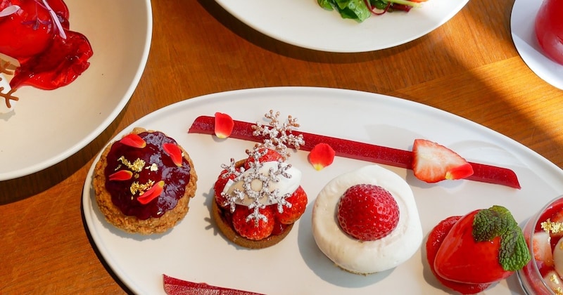 いちご好き必見🍓とっておきのブランド苺「あまりん」を使ったアフタヌーンティーを「ハイアット セントリック 銀座 東京」でっ♡
