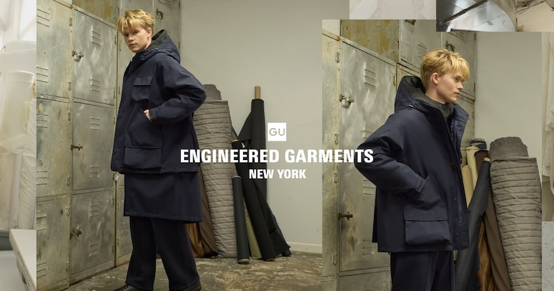 GU×エンジニアド ガーメンツ…このコラボ良すぎるぞ!気張らずほどよく肩の力が抜けた感じのデザインが魅力たっぷりです♡