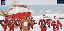 イギリス海軍がクリスマスに向けて本気モード / サンタやトナカイ姿の陽気な隊員の姿に元気をもらっちゃおう