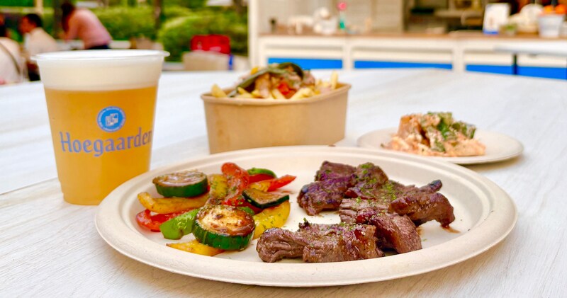 渋谷に「ヒューガルデン」のビアスタンドがOPEN🍺涼しくなってきた今、お仕事帰りやお買い物のあとにサクッとお疲れさま乾杯しましょ!