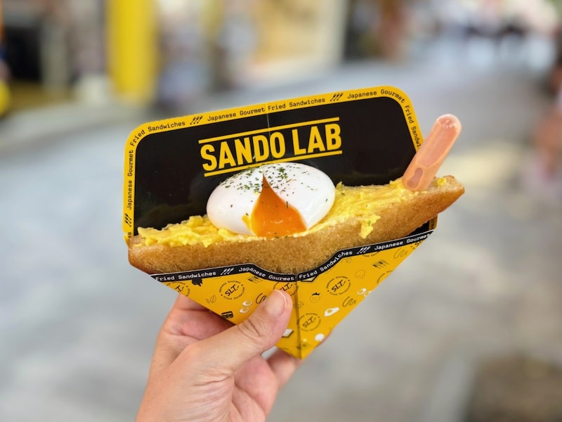 新・秋葉原名物!? フライドサンドイッチ専門店「サンド ラボ トウキョウ(SANDO LAB TOKYO)」が楽しい食べ物すぎる!