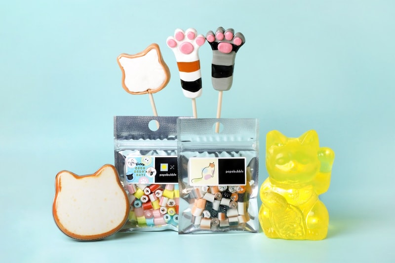 ねこねこ食パン×パパブブレと再びコラボ🐈猫好きにはたまらニャイ肉球キャンディもありますぞ🐾