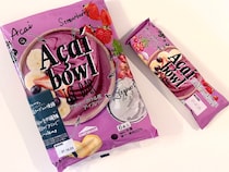 シャトレーゼ「アサイーボウル風アイスバー」をついにGET🫐あったかい部屋で食べるさっぱりアイスってシアワセね…♡