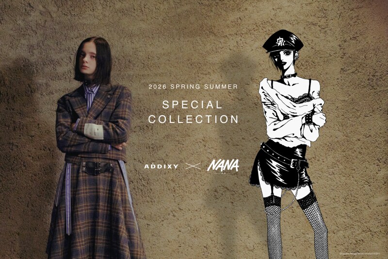 ねえナナ。707号室の鍵、覚えてる？少女漫画の金字塔『NANA』がADDIXYとコラボしたコレクションが最高にかっこいいぞ…！