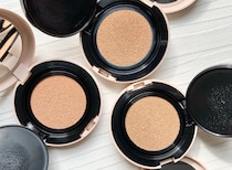 【新色あるよ】セザンヌ「クッションファンデ」全3色を徹底比較！ ハイライト＆ローライトとしても使えたよ…！