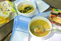 【意外な日本みやげ】インスタントスープが喜ばれる予感 / 軽くて持っていくのも楽チンです♪