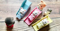 【シルバニアとレポ】キタンクラブのカプセルトイ「mofusand すべり台にゃんこ」と出会ったら全種コンプしたくなるはず