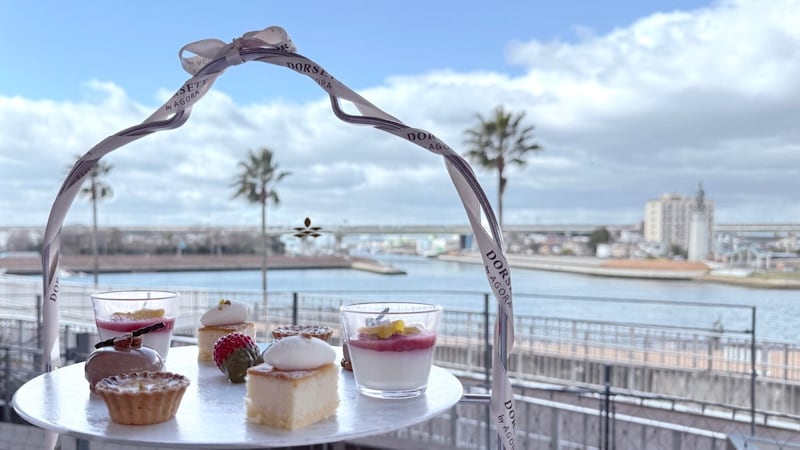 【穴場】海が見えるホテル「ドーセット バイ アゴーラ 大阪堺」のアフタヌーンティーが3800円てマジですか?香港スイーツも絶品です