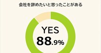 会社を辞めたいと思ったことがある人は約9割！ 辞めたい理由1位は給与でも労働時間でもなく「人間関係」でした
