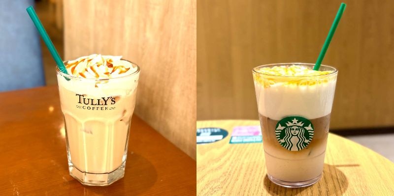スタバの「キャラメル マキアート」がリニューアルして話題！でもね…私はタリーズの「キャラメルラテ with ソルティーキャラメルソース」も推したいの❣️