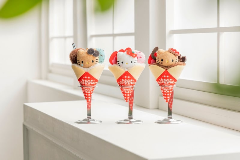 ヘンテコだけどしみじみかわいい！マリオンクレープ50周年記念ムック本はクレープに巻かれるキティさんがついてきます