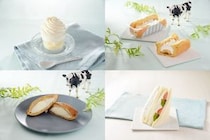 大人気「ローソン × 生クリーム専門店Milk」コラボ第3弾が登場♪ 台湾カステラやフルーツサンドに生クリームをたっぷり詰め込んでます