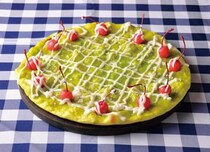 【異彩】シェーキーズから昭和レトロな喫茶店メニューを登場！ 定番のオムライスやクリームソーダをピザ🍕で表現しちゃってます