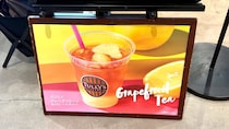 写真映えはしないけど「＆TEA グレープフルーツセパレートティー」を無料アレンジしたらタリーズへ通い詰める夏の未来が見えました