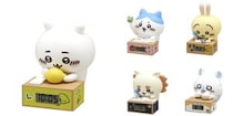 第2弾キタ…📦「ちいかわ いっしょにがんばろ！ダンボールウォッチ 2」にシーサーとモモンガが仲間入り！