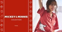 松本まりかがスナイデル ホームの新作ルームウェアを可愛く着こなす！ ミッキー＆ミニーデザインは珠玉の可愛さです♡