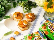 まるで親子!? ロッテ「パイの実」と「リトル・パイ・ファクトリー」がコラボした「おおきなおおきなパイの実」がおいしそう♪