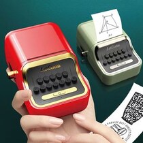 レトロ＆ミニチュア好きに刺さる♡ タイプライターみたいなプリンター「レットスケッチ」がかわいい顔して優秀です